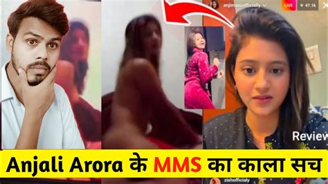 anjali arora porn vedio|Famous Indian Tiktoker Anjali Arora leaked MMS porn tape